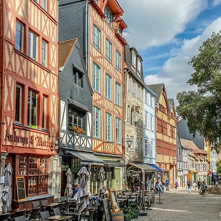 Apartmán Charme Et Elegance - Coup De Coeur - Prox Gare Rouen Exteriér fotografie